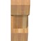 Ekena Millwork Traditional Slat Rough Sawn Bracket w/ Offset Brace, Western Red Cedar, 8"W x 18"D x 18"H BKT0806X18X18TRA06RWR - alternate 4